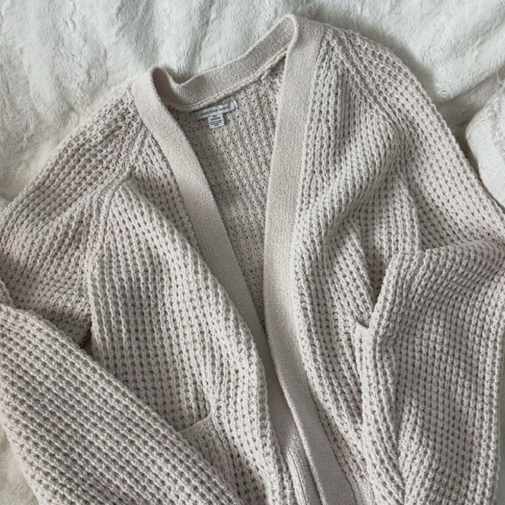 Cozy Cream Knit Cardigan